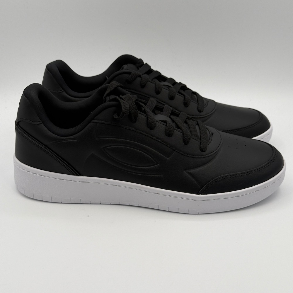 Under Armour UA Tempo Shoes Men Size 10.5 Black White Casual 6005795-001